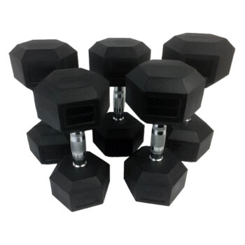 Tunturi Hexagon Håndvægtsæt 12-20 kg.