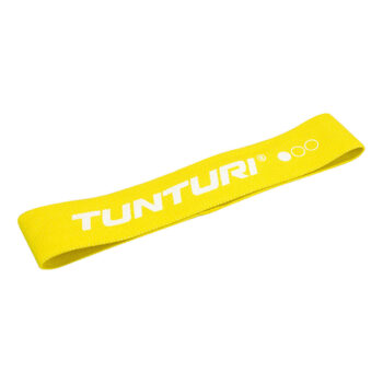 TUNTURI TEXTILE RES. BAND LIGHT, YELLOW